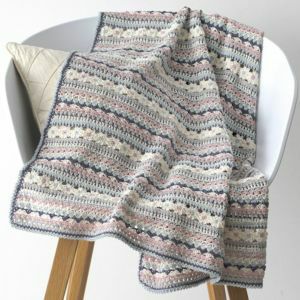 フルールブランケット（レシピ） | リバティ 生地、編み物、刺繍