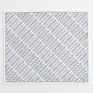 刺し子 杉矢羽根の画像