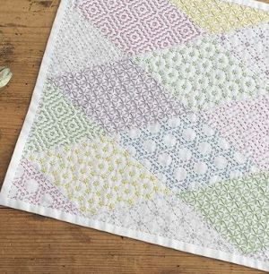 今月の刺し子（3月19日・4月10日）