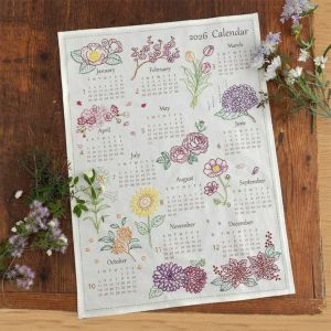 針と糸で彩る12カ月 2026