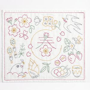 今月の刺し子(1月25日・2月10日発売)