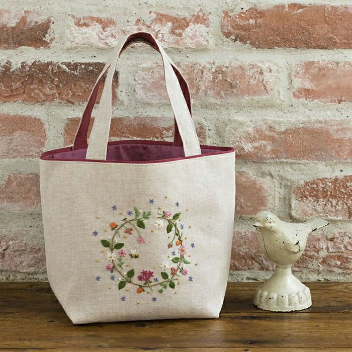 トートバッグ＜手芸ストリート＞ | リバティ 生地、編み物、刺繍