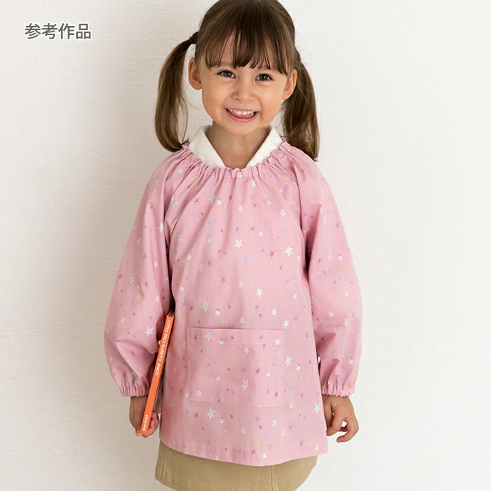 新柄追加 フリース生地見本 ハンドメイド 子どもスモック 若けれ 