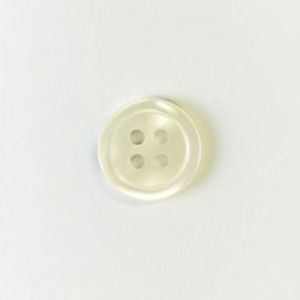 貝ボタン・4ホール・18mm<白>