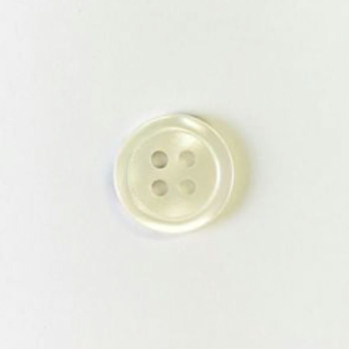 貝ボタン・4ホール・18mm＜白＞