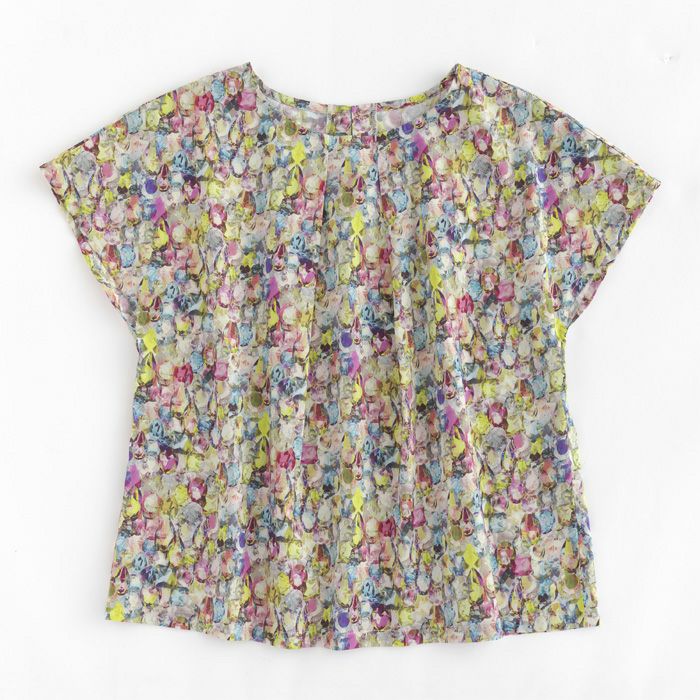 タックフレンチブラウス＆チュニック（型紙）