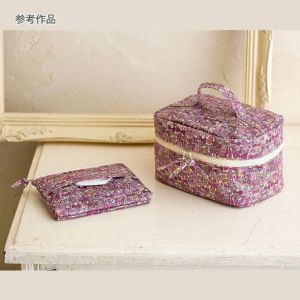 ラミネートのバニティ&ティッシュポーチ(つくり方シート)