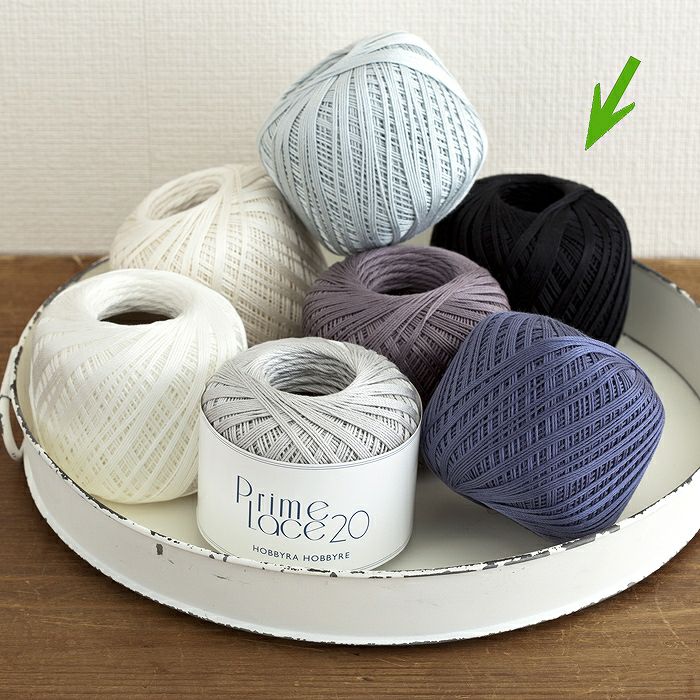 プライムレース20 col.07BL | リバティ 生地、編み物、刺繍