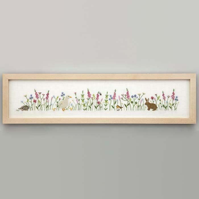 ステッチクロス＜コテージガーデン＞ | リバティ 生地、編み物、刺繍