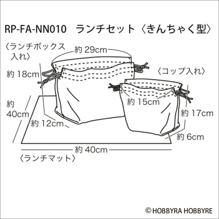 ランチセット＜きんちゃく型＞（レシピ）