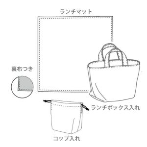 【オーダー】ランチセット<トート型><お仕立て代>