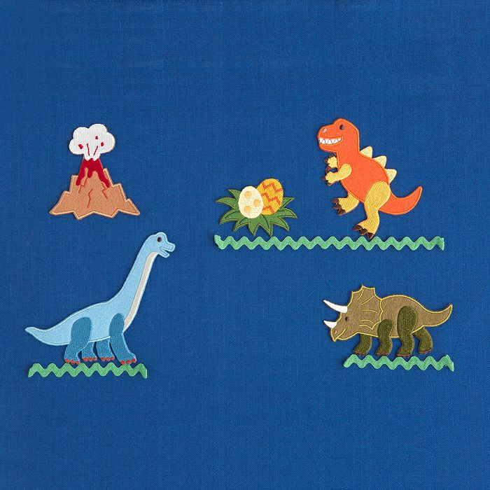 フェルトワッペンセット 恐竜4 ホビーラホビーレ オンラインショップ