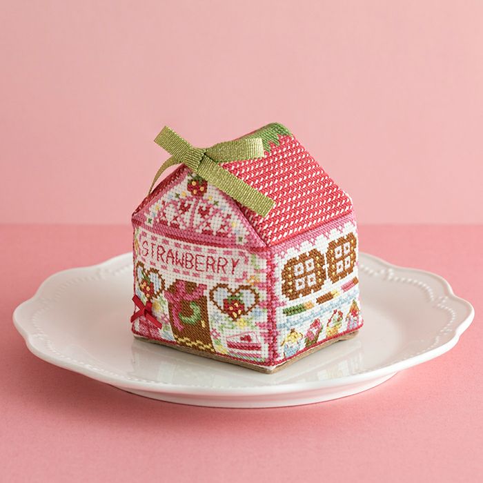 クロスステッチハウス＜いちごのお家＞