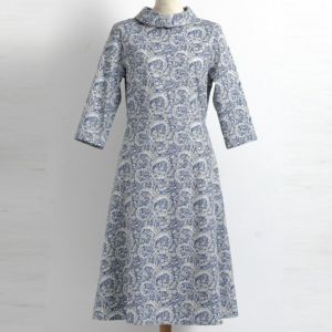 スタンドカラーワンピース 型紙 ホビーラホビーレ オンラインショップ