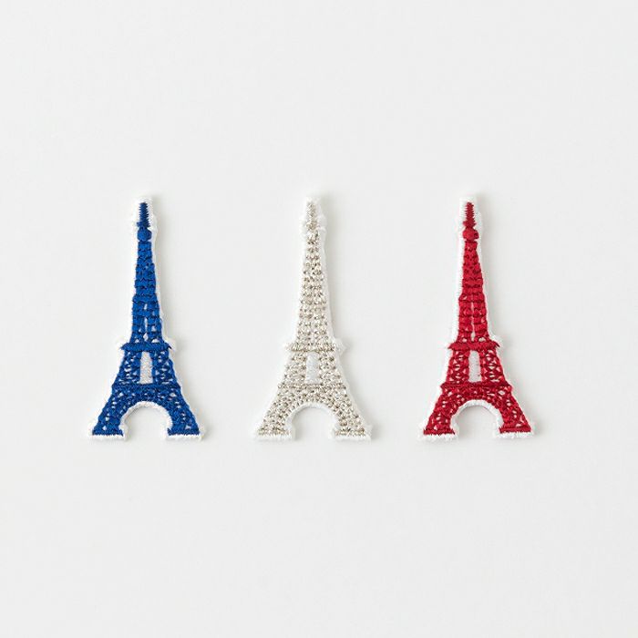 刺しゅうワッペン＜エッフェル塔＞