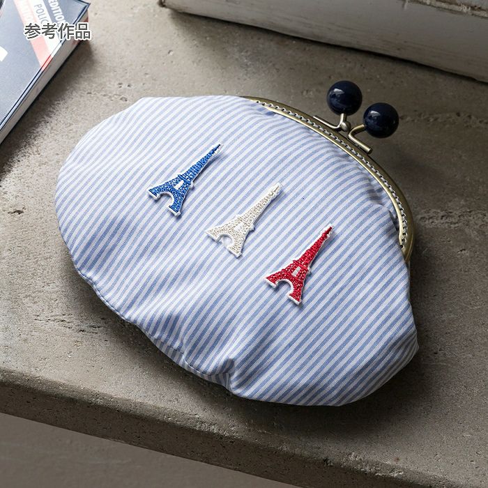 刺しゅうワッペン＜エッフェル塔＞