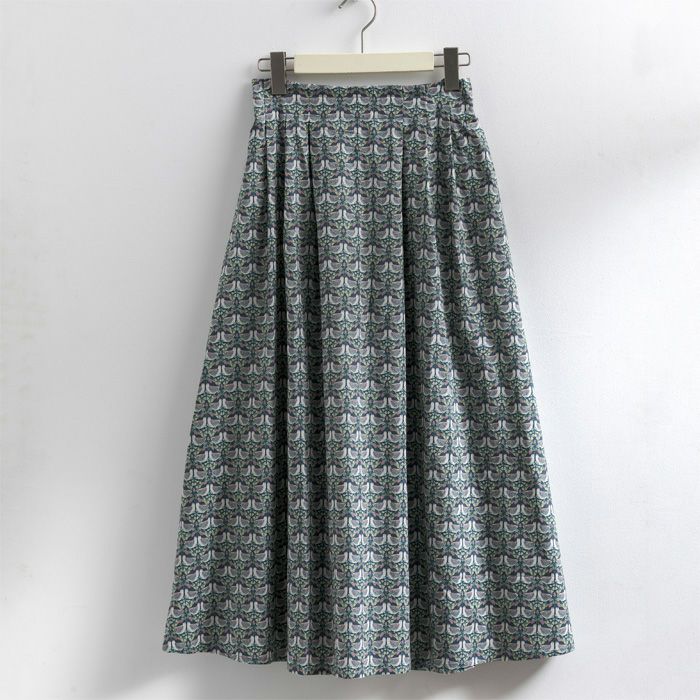 ハイウエストタックスカート（型紙）