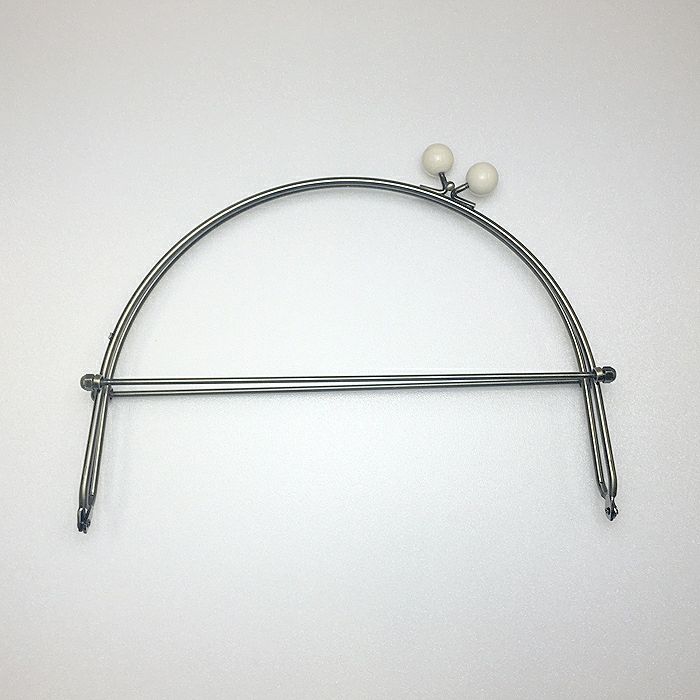 マーブルベンリー口金24cm アンティークゴールド＜オフホワイト＞