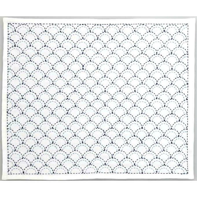 刺し子　青海波２