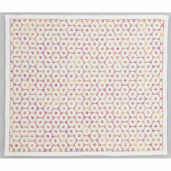 刺し子・花亀甲