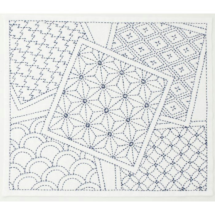 刺し子 寄せ模様 | リバティ 生地、編み物、刺繍、刺し子のことなら