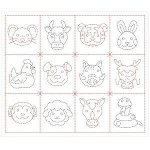 刺し子 干支