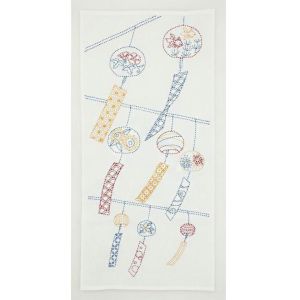 刺し子クロス　風鈴
