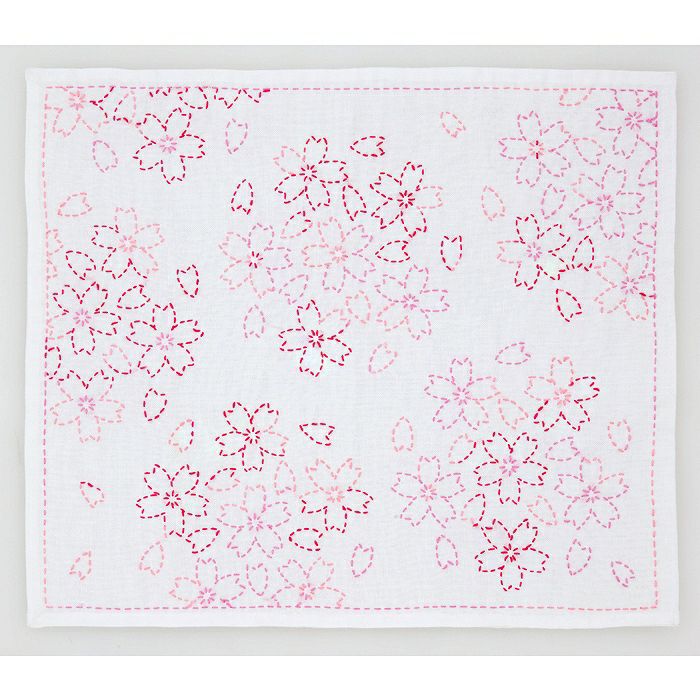 刺し子 キティ＆ミミィ | リバティ 生地、編み物、刺繍、刺し子のこと