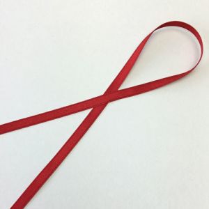 ダブルフェイスサテンリボン・5mm<赤>
