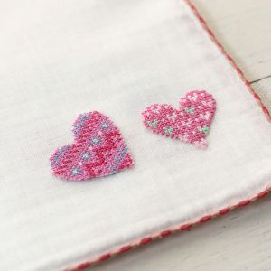 ハート～幸せの時間～ | リバティ 生地、編み物、刺繍、刺し子のこと