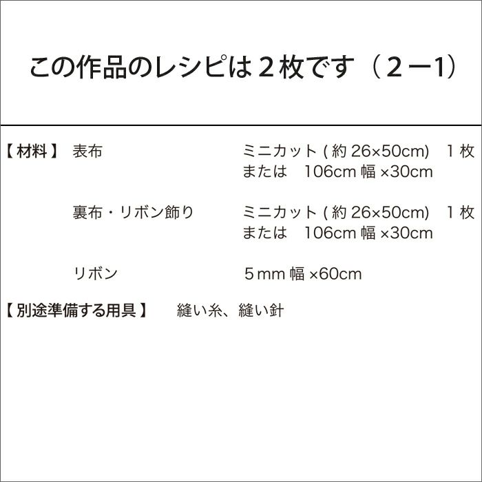 ミニきんちゃく（レシピ）