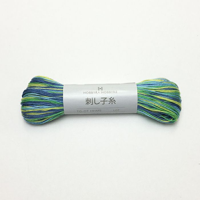 刺し子糸 ぼかしミックス5＜209＞ | リバティ 生地、編み物、刺繍、刺し子のことなら ホビーラホビーレ
