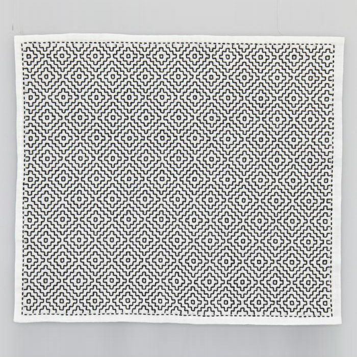 刺し子 柿の花2