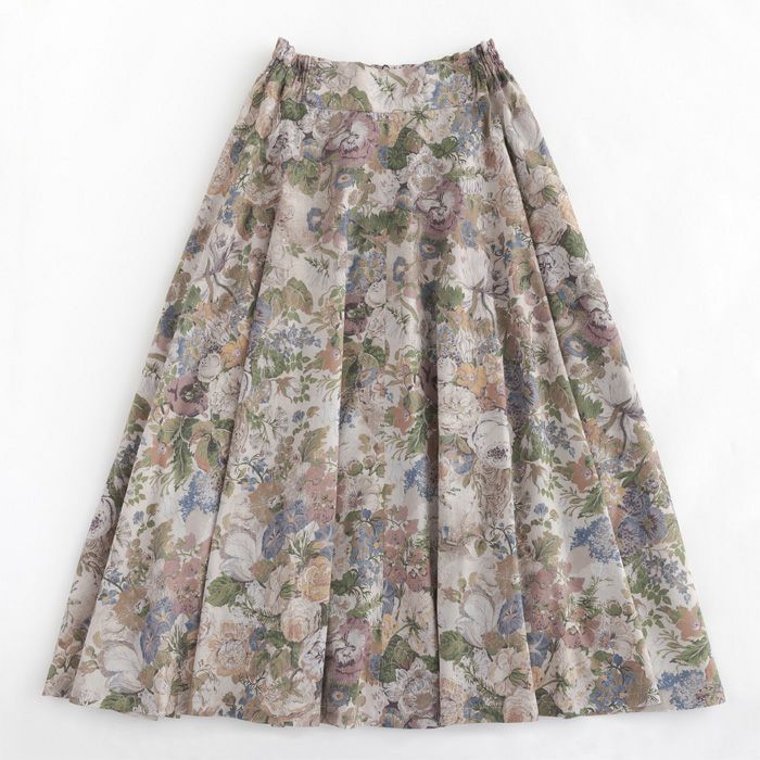 ボリュームフレアスカート（型紙）