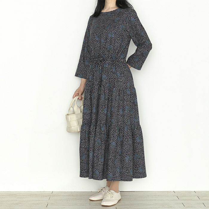 ティアードロングドレス（型紙）