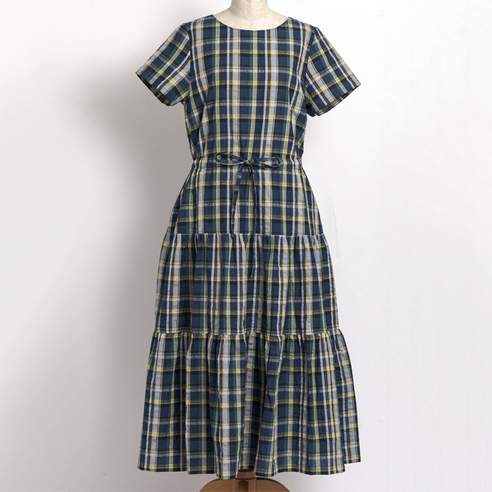 ティアードロングドレス（型紙）