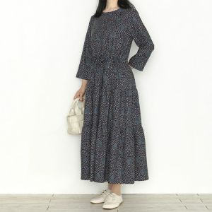 ティアードロングドレス（型紙）