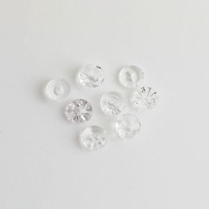 クリアボタン・アソート 13mm
