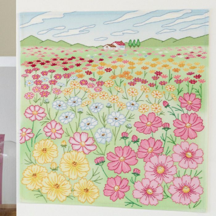 アップリケタペストリー＜ワイン＞2 | リバティ 生地、編み物、刺繍