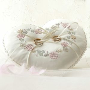 【完成品】リングピロー＜スイートハート＞