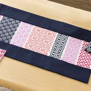 こぎん刺しのテーブルセンター ホビーラホビーレ オンラインショップ こぎん刺しのテーブルセンター ホビーラホビーレ オンラインショップ