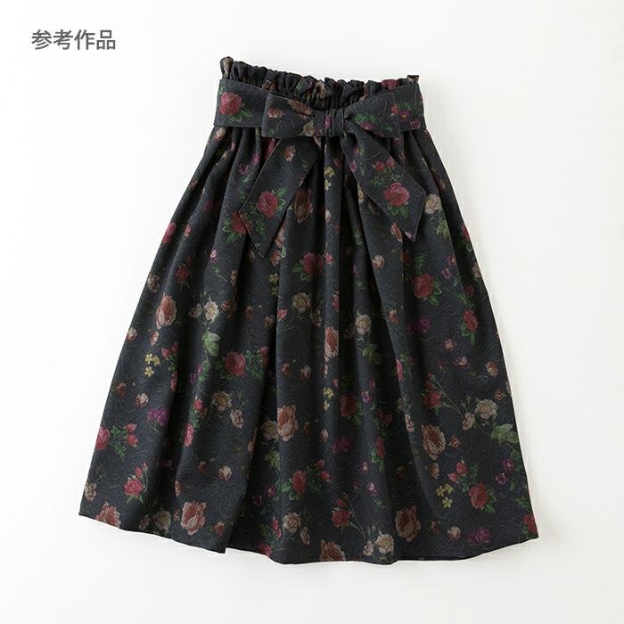 生地 ホビーラホビーレデザインコレクション ウールライクツイル ボタニカルローズ＜1N＞