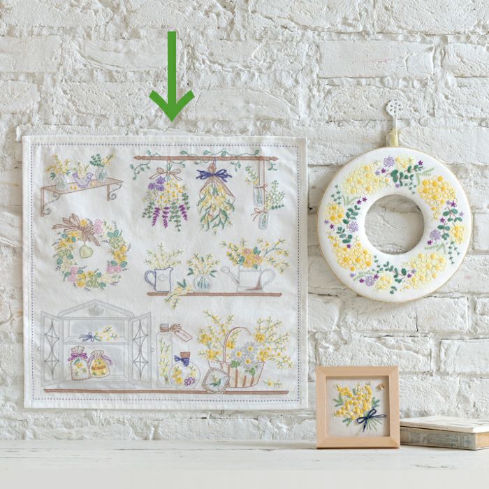 ステッチクロス＜ミモザ＞