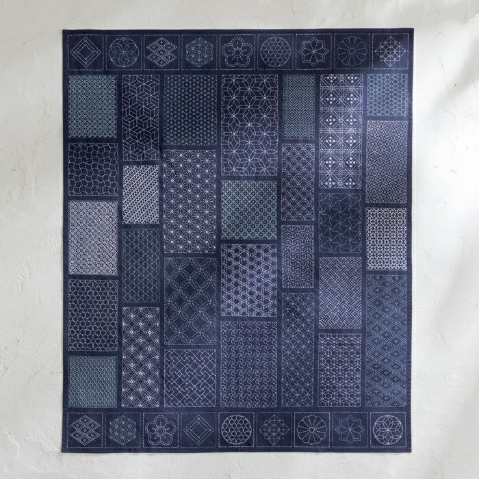 刺し子のクロス