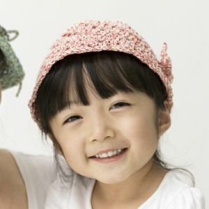 【完成品】クルールスパイラルハットKids＜02P＞