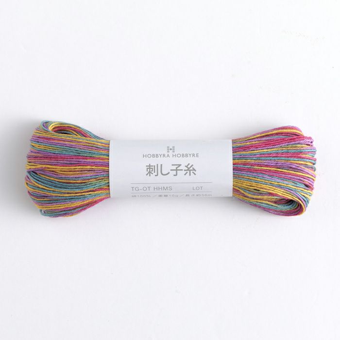 刺し子糸 ぼかしミックス7＜212＞ | リバティ 生地、編み物、刺繍 