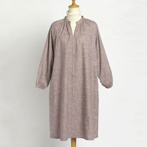 スキッパーチュニックワンピース（型紙）