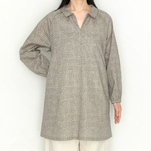 【8/8予約】スキッパーチュニックワンピース（型紙）