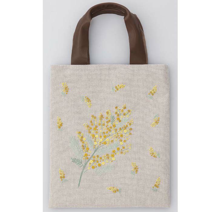 バッグ＜ミモザ＞ | リバティ 生地、編み物、刺繍、刺し子のことなら