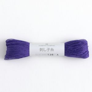 刺し子糸 バイオレット＜128＞